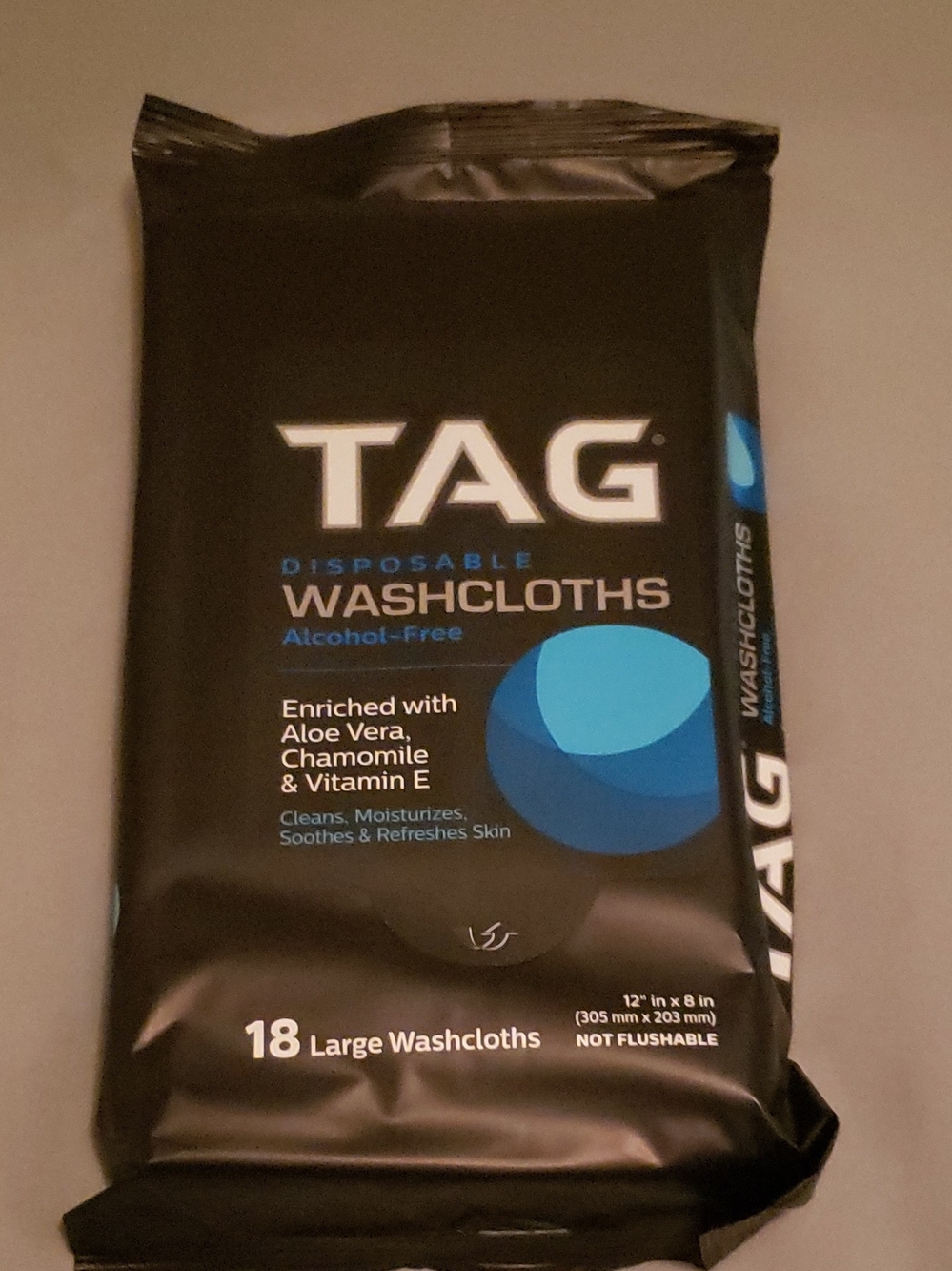 TAG Washcloths 6 Packs- 18 Washcloths Per Pack